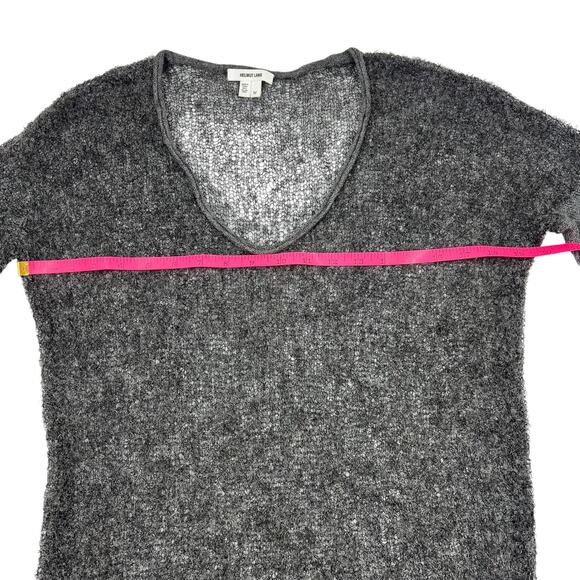 Helmut Lang Womens Alpaca Blend Bare Boucle Asymmetrical Tunic Sweater Sz M - Picture 4 of 14